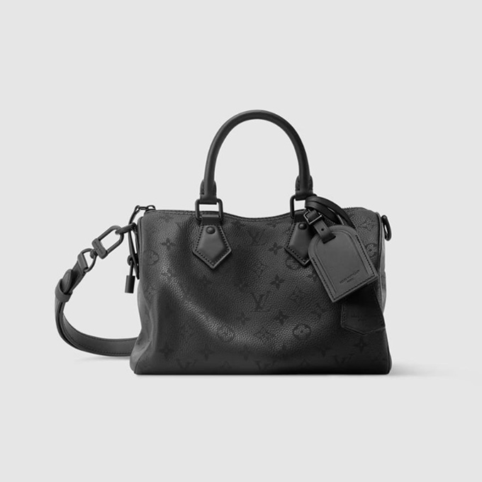 lv louis vuitton speedy p9 bandoulière 30 monogram leather handbag #m24426